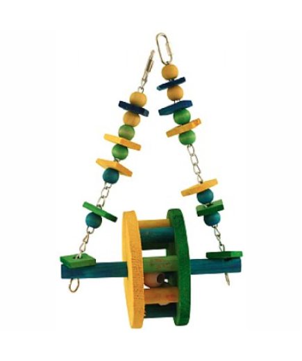 Ferris Wheel Swing Parrot Toy - Large